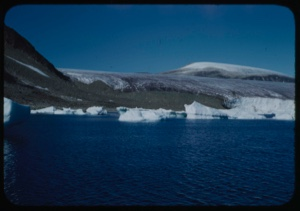 Image: Icebergs and glacier