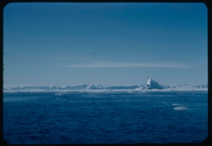 Image of Iceberg in ice field
