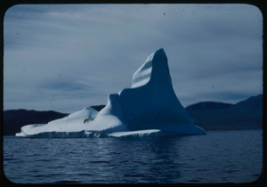 Image of Iceberg in sun and shadow