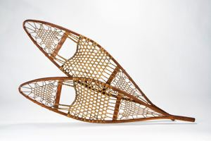 Image: Pair of Dunham snowshoes used by Donald MacMillan