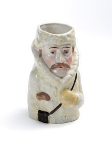 Image of Souvenir ceramic mug of Robert E. Peary