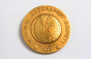 Image of The Hubbard Medal of the National Geographic Society, awarded to Donald MacMillan in 1953