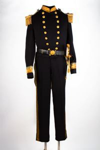 Image of U.S. Navy Admiral's dress jacket, R.E. Peary