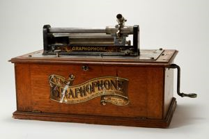 Image of Graphophone used by Robert E. Peary