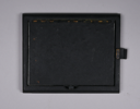 Image of Folmer Graflex backloading film cartridge with leather folding sides