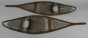 Image of pair of A.M. Dunham snowshoes used by Donald MacMillan