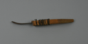 Image of Crooked knife [mukutakan] with curved wooden handle