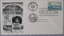 Image of First day cover, North Pole Discovery / Arctic Explorations 1909-1959  stamp