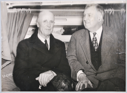 Image of Donald B. MacMillan and Kenneth C.M. Sills on Board Ship
