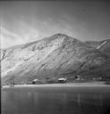 Image of Bare hills and trading post, Twin Glacier