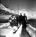 Image of Men on quarter deck - Vorys, Turner, Boucot, Nain