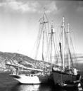 Image of The Bowdoin at dock, Battle Harbor