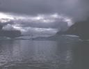 Image of Icebergs and cloud effect