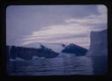 Image of glacier and iceberg