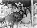 Image of Eskimo [Inuit] Family in Igloo [iglu]