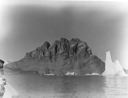 Image of Umanak Mountain [and iceberg]