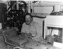 Image of Pete [Gray] in engine room