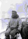 Image of Eskimo [Inuk] man who came aboard the Bowdoin