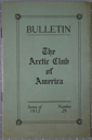Image of Bulletin of the Arctic Club of America