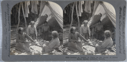 Image of Indians at Dinner in Teepee on the banks of the Fraser River