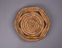 Image of Grass woven basket or tray