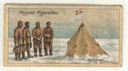 Image of Cigarette card, Norwegian Antarctic Expedition, 1910-12, Amundsen at the Pole