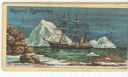 Image of Cigarette card: The Terra Nova arriving off Cape Evans, Feb. 1911