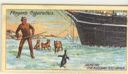 Image of Cigarette card: Demetri, the Russian Dog-driver, Keeping Penguin from the Dogs