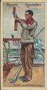 Image of Cigarette Card, Staff-Paymaster Francis Drake, Secretary and Ship's Meteorologist