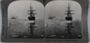 Image of stereo view card: 2 Peary ships: Windward & Eric