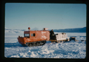 Image of Weasel with sled as prime transport and surveying vehicle from Centrum Lake 