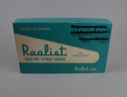 Image of Realist electric battery stereo slide viewer. Display box.