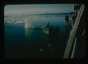 Image of Landing craft returns to USS Atka in Polaris Bay