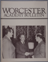 Image of MacMillan's obituary in Worcester Academy Bulletin