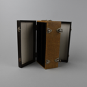 Image of 200 slide case, capacity B&J Unifile slide 35mm 