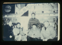 Image of Flight over the North Pole reunion. Includes Donald MacMillan, Lowell Thomas, an