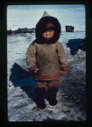 Image of Young Eskimo [Inuk] boy in parka