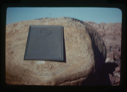 Image of Tablet on boulder in honor of Greely Expedition (2 copies)