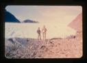 Image of Eskimo [Inuit] mother and daughter by Brother John's Glacier. Copyright N.G.S.