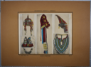 Image of Mordavian and Chuvash headdresses and necklaces