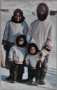 Image of An Eskimo [Inuit] Family at Hebron Moravian Missions, Labrador