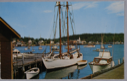Image of Along the Maine Coast, Famed vessel of  arctic explorations...'Bowdoin' (w. mess