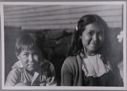 Image of Moravian Mission, Labrador - Two happy school-children in Hopedale