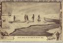 Image of Postcard: Cook Party on Ice Floes 