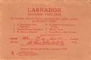 Image of Labrador Oilfacsim Postcard Envelope