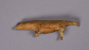Image of Tired dog, carved ivory figure
