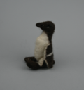 Image of Little Auk doll in felted wool, West Greenland