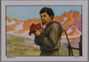 Image of Card,  eating meat: French expedition to Greenland  1934-1935