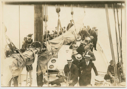 Image of Visitors and musicians aboard the Bowdoin