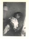 Image of Rutledge holding infant, Trevett[?] A. Wilson, jr